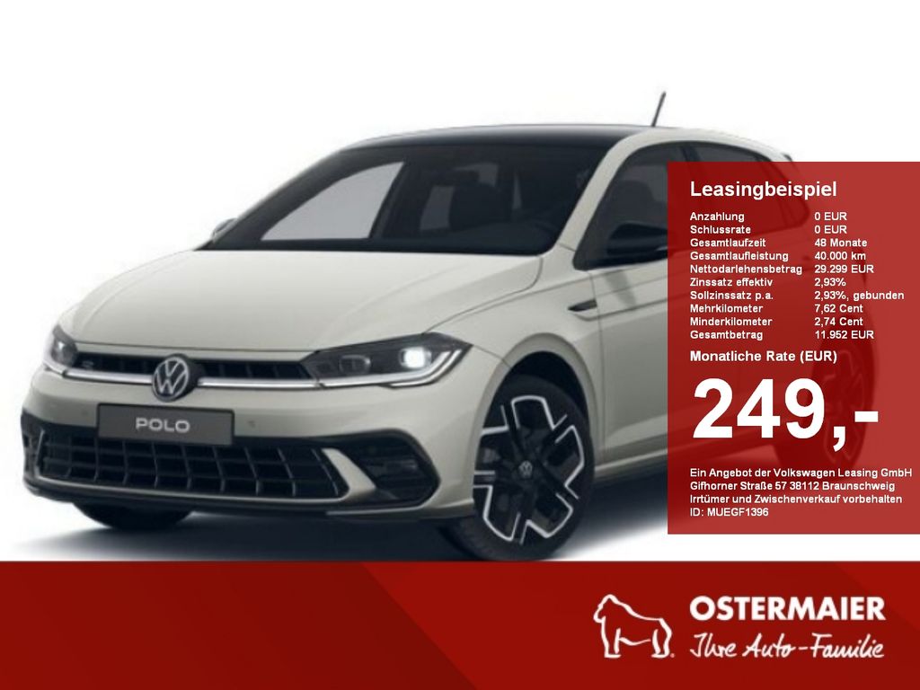 Polo R-Line 1.0TSI 116PS DSG IQ.LIGHT,NAVI,PDC,K