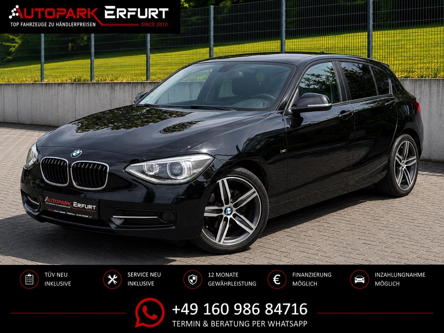 BMW 116i SPORT*Klima*Temp*Leder*Xenon*Phone*StzH*PDC
