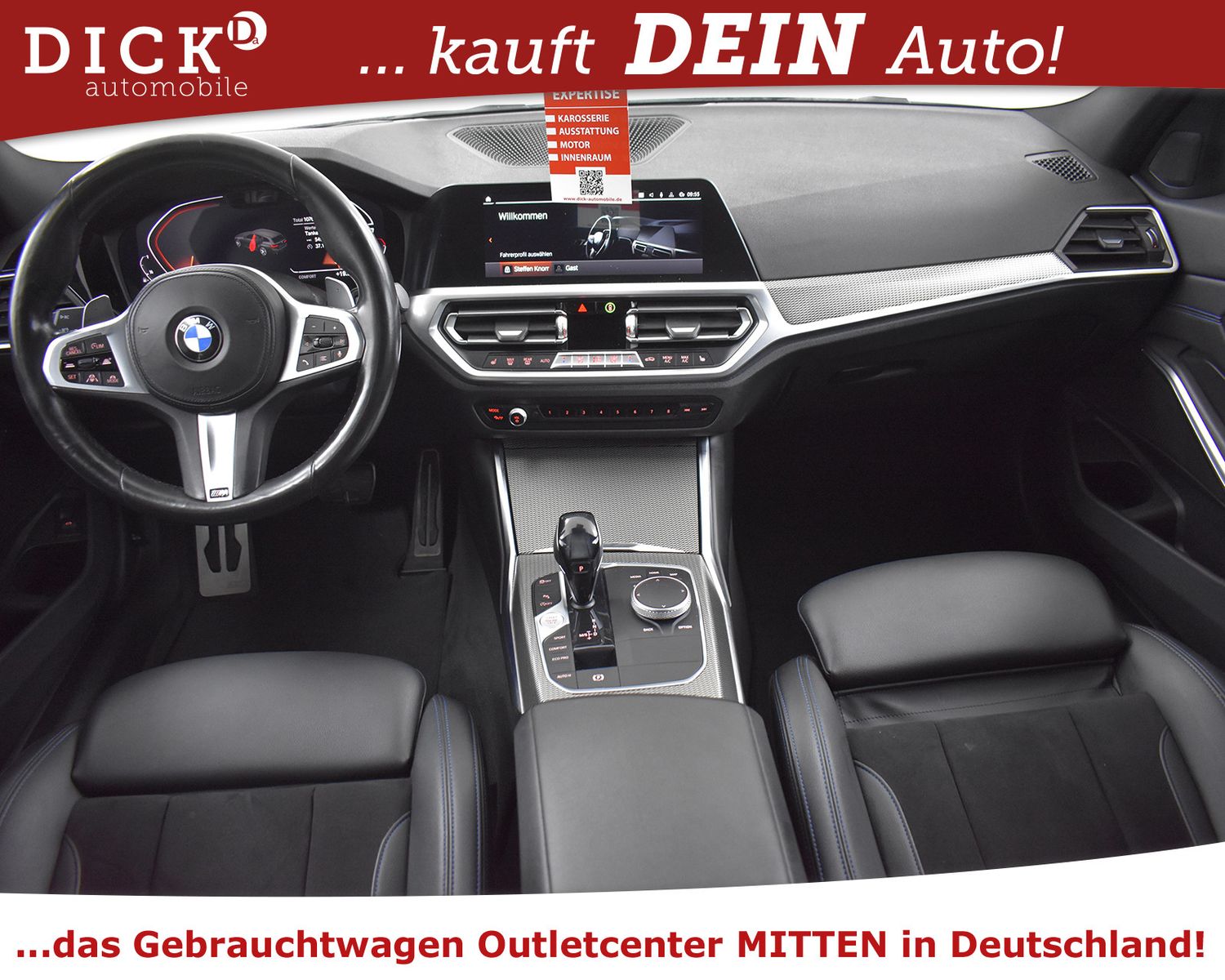 BMW 320i T Aut M Sport/PAKET+VIRTU+AHK+HEAD+AHK+KAM+ - Image 8