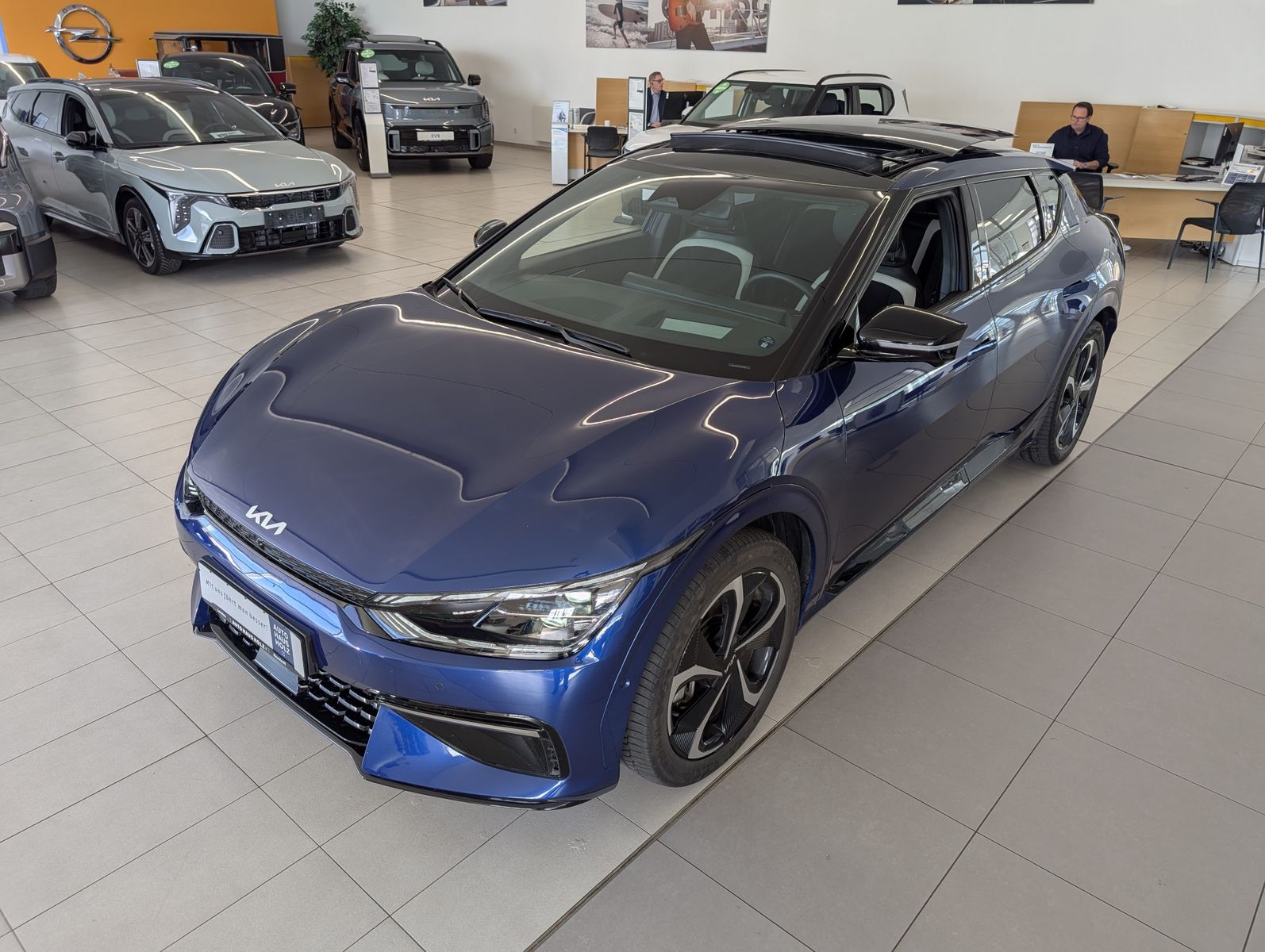 KIA EV6  AWD 77.4 kWh GT-line Glasdach AHK Design – Bild 7