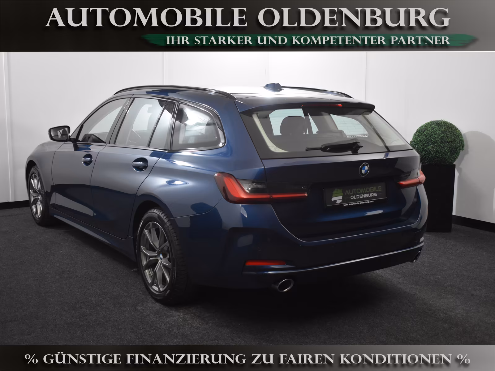 BMW 3 Series d Touring *ACC*AHK*Leder*H&K*Ad.LED*LiveCock, миниатюра 7