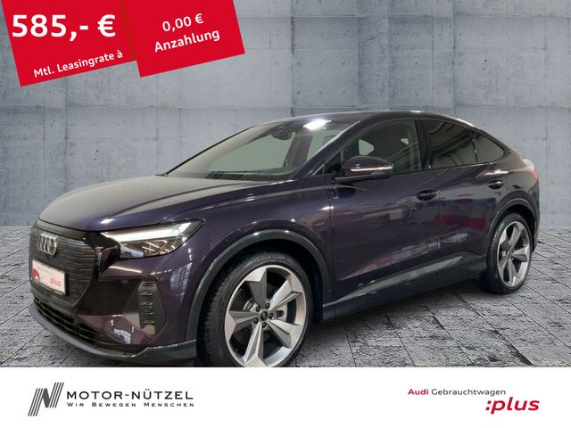 Audi Q4 Sportback 55 e-tron LED+NAVI+RFK+ACC+PANO+21"