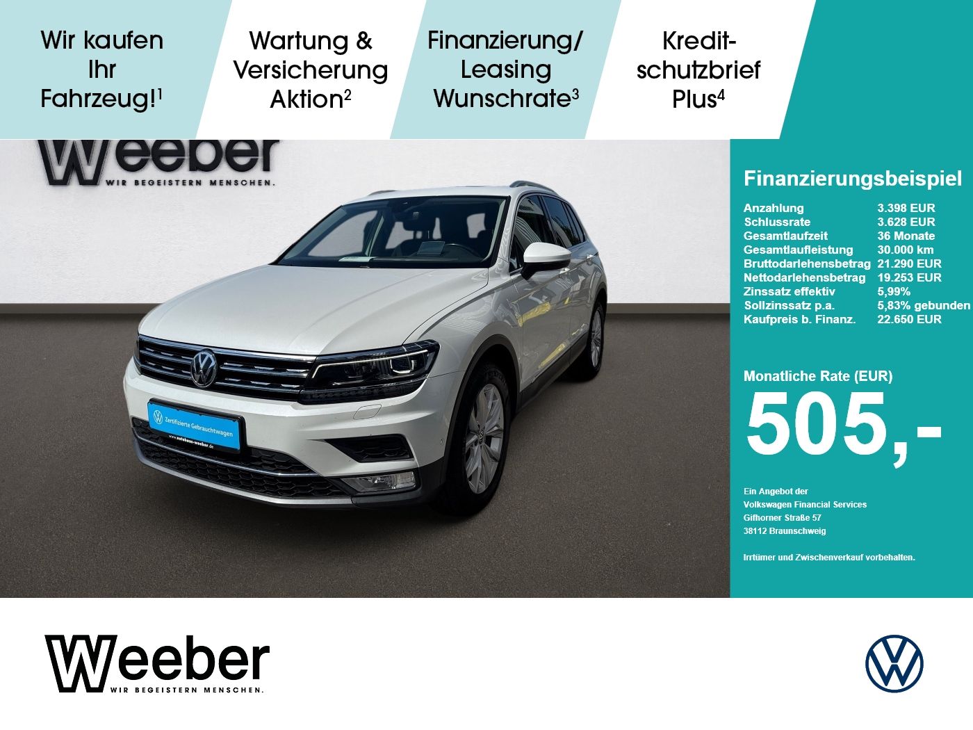 Volkswagen Tiguan Highline 4Motion