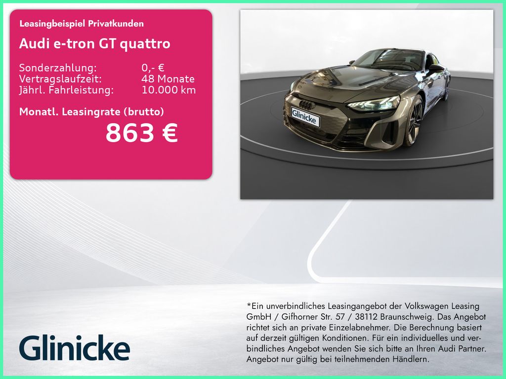 Audi e-tron GT qu. Pano Matrix LM 21" Navi 360° ACC B