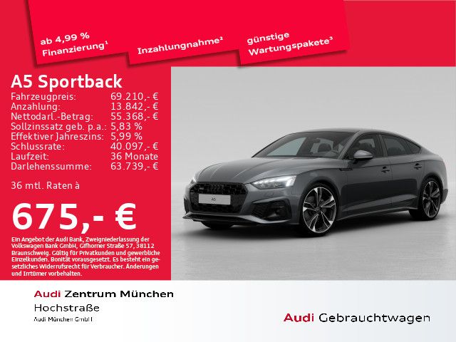 Audi A5 Sportback S line business S line business 40