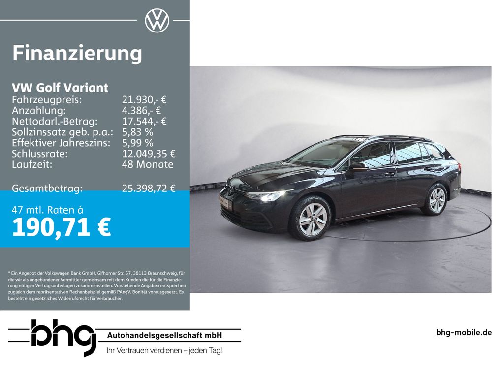 Golf Variant 1.5 eTSI DSG *LED*APP-CONNECT*EINPA