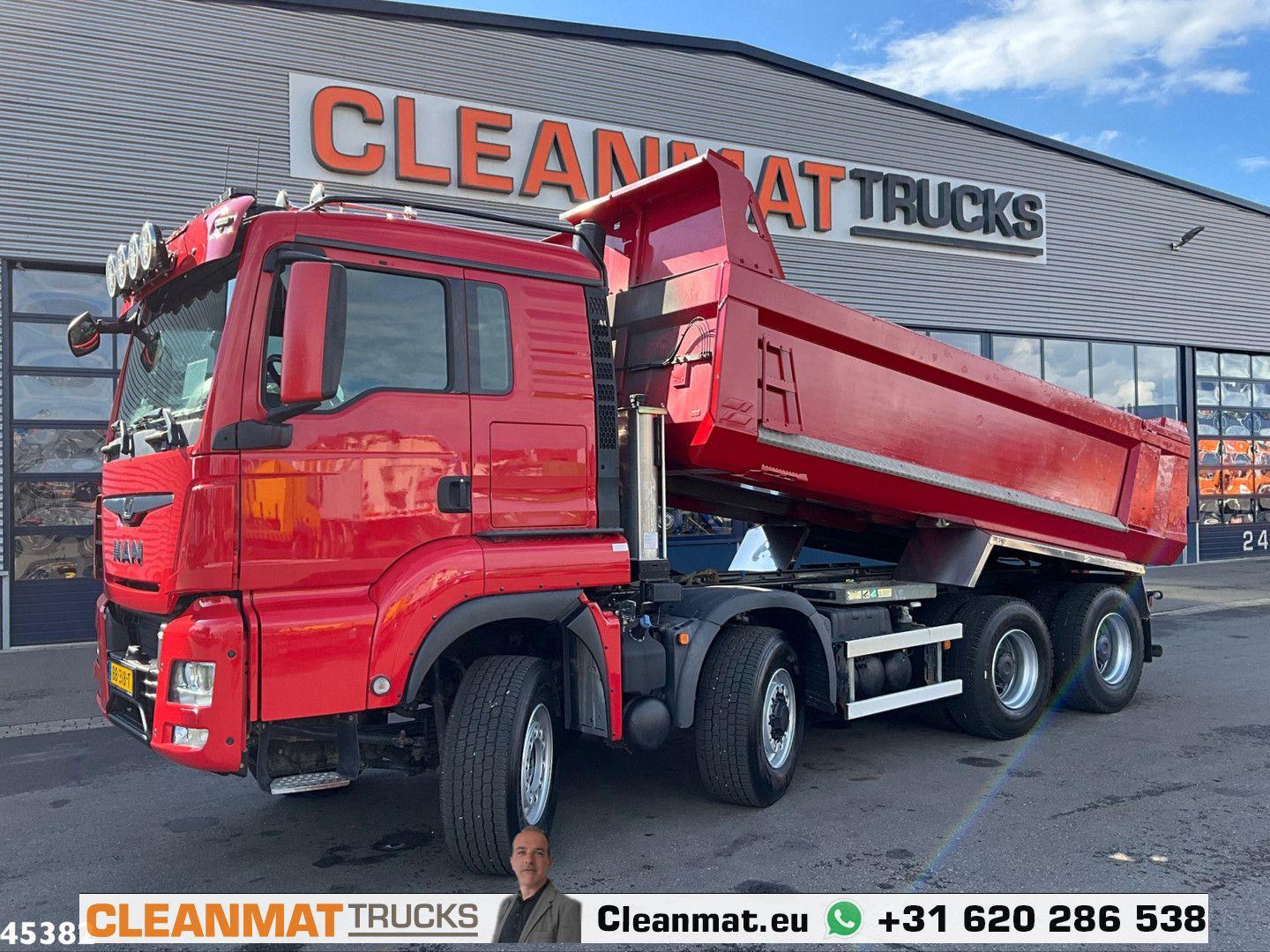 MAN TGS 35.510 8X6H 15m³ kipper