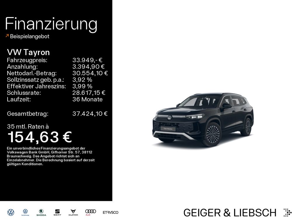 Volkswagen Tayron 1.5 eTSI DSG LIFE*7-SITZER*IQ.LIGHT*AHK*K