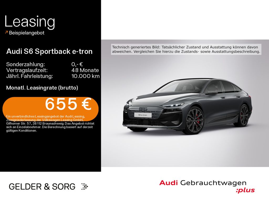 Audi S6 Sportback e-tron quattro air*B&O*Matrix*Pano