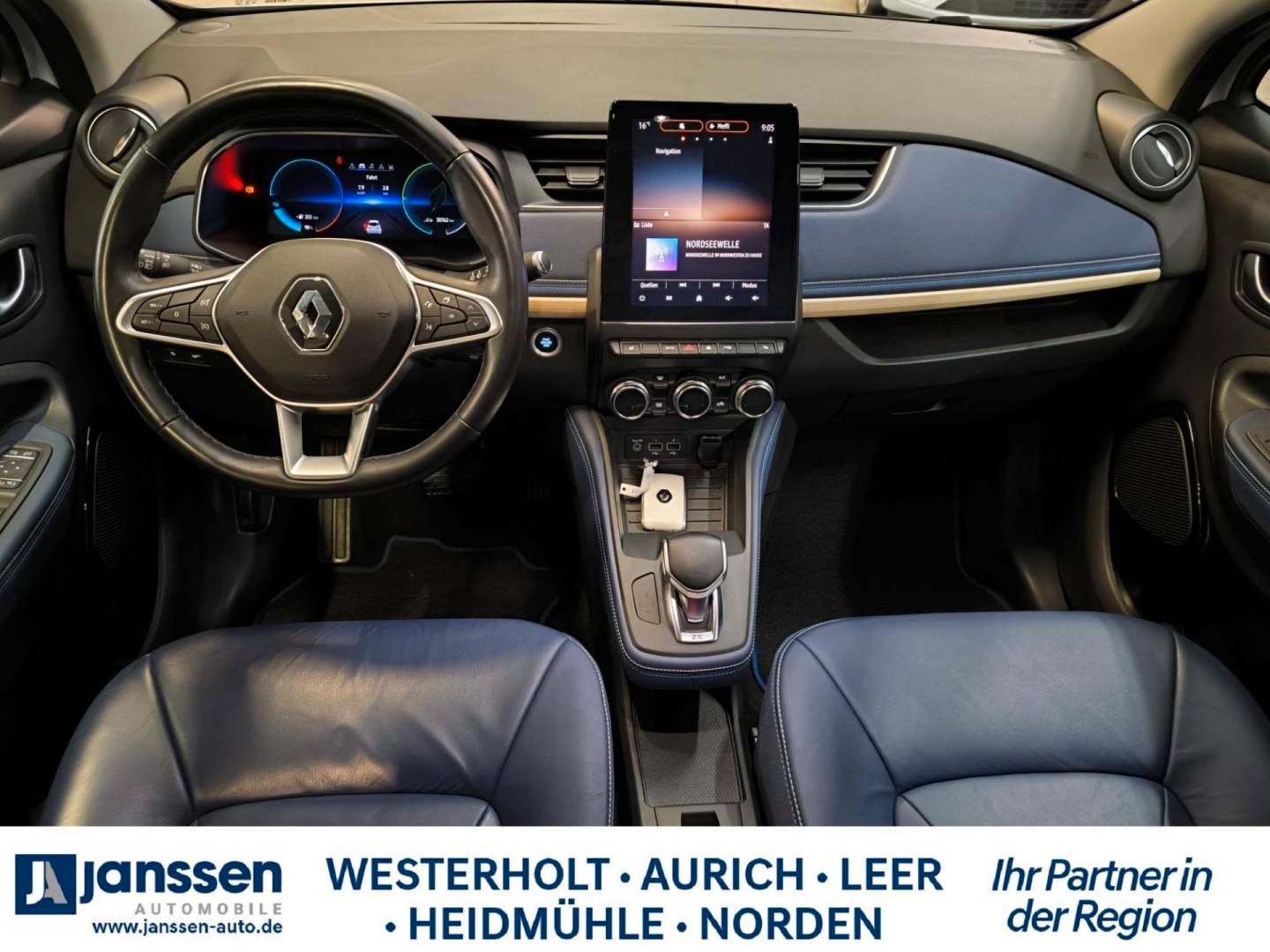 Fahrzeugabbildung Renault ZOE E-Tech 100% el. SONDERMODELL RIVIERA R135 Z.