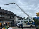 Mercedes-Benz 814 Dachdeckerkran Klaas 28-7 28Meter Fernbedien - Gebraucht Dachdeckerkran