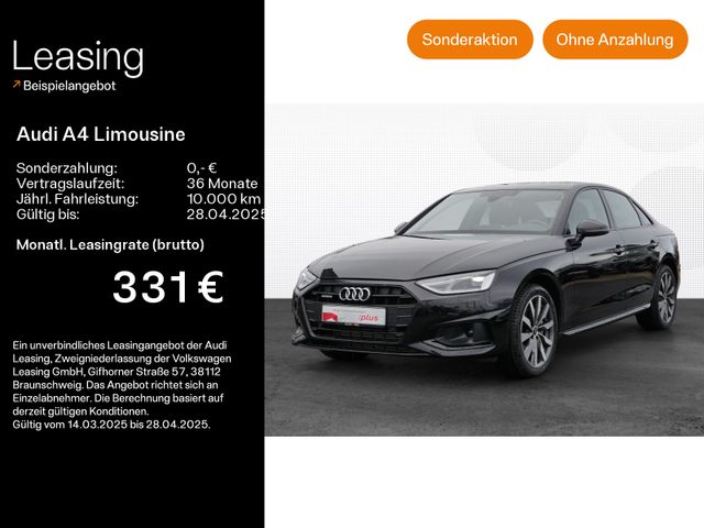 Audi A4 Limousine Advanced 40 TFSI qu. virtual*LED*