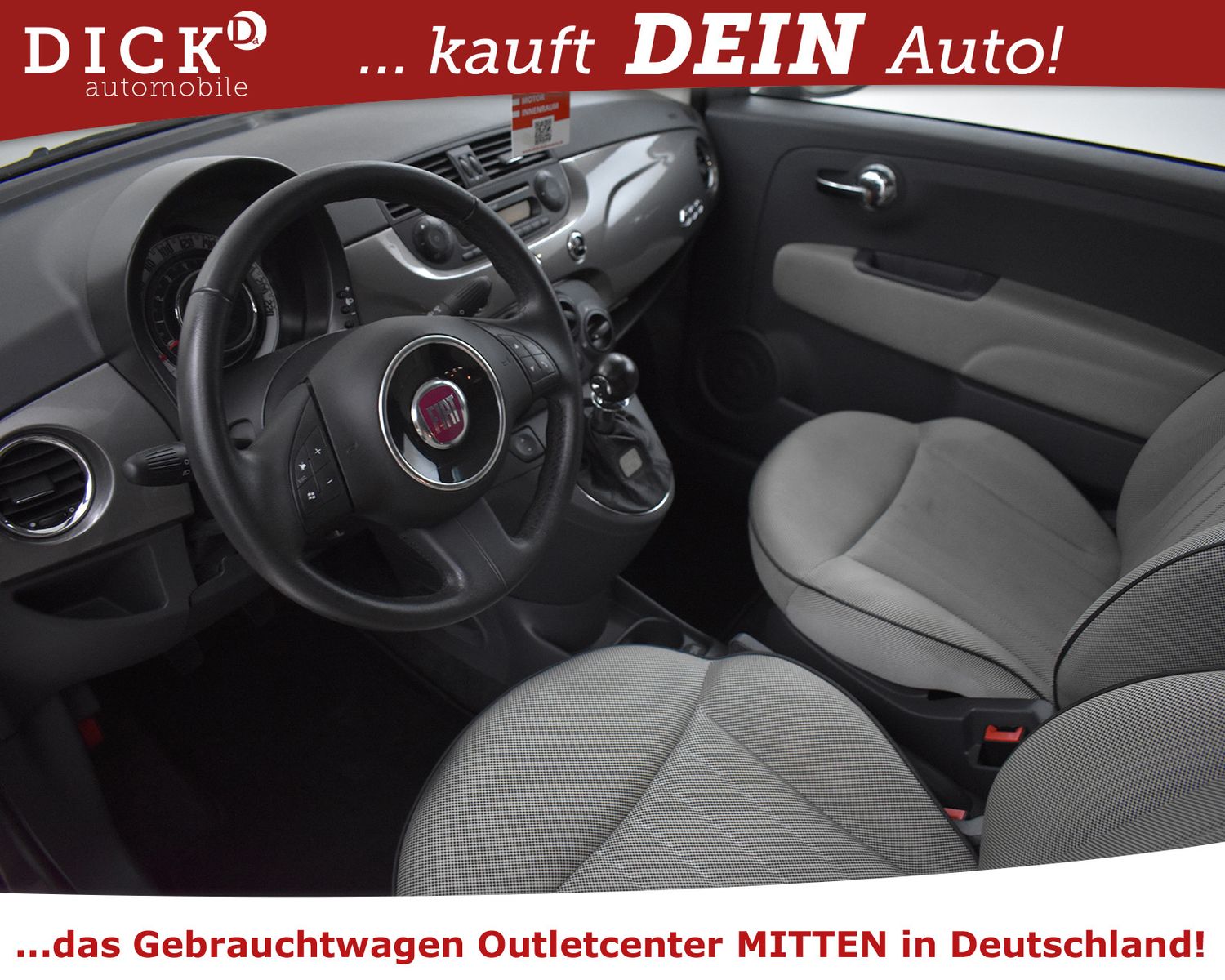 FIAT 500 1.2 Lounge 1-HAND+TOP ZUSTAND+PANO+KLIMA+TÜV - Image 8