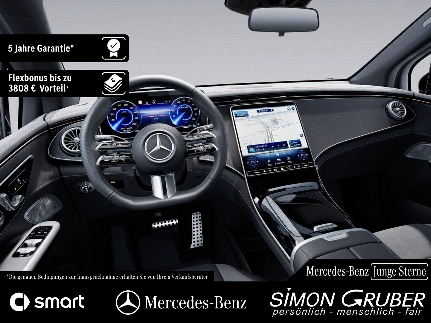 Fahrzeugabbildung Mercedes-Benz EQE 350+ SUV AMG Night Pano Airmatic DigiLight