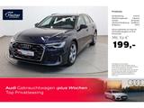 Audi A6 Avant 40 TDI qu. S line P-Dach/RFK/Dinamica - : Blau, Alcantara, Panorama-Dach