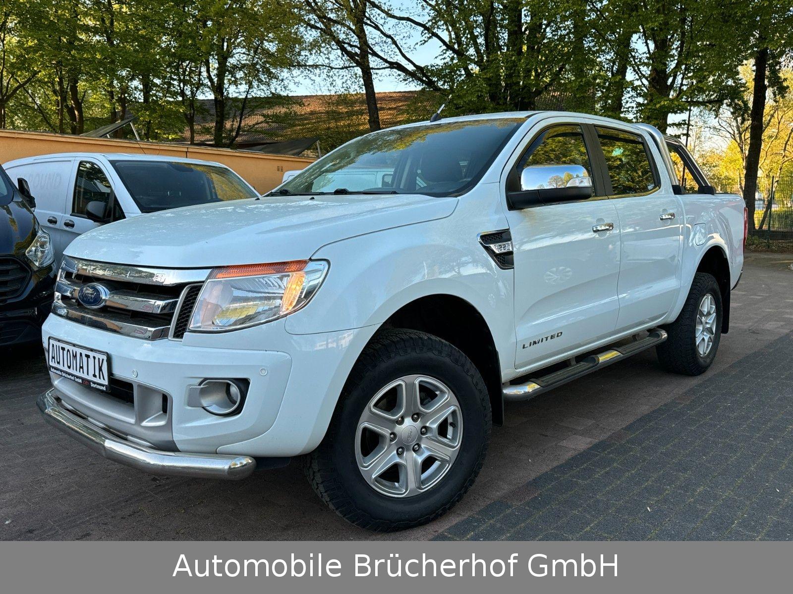 Ford Ranger Limited DoKa 4x4 Aut./Leder/1.Hand/MwSt.!