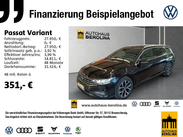 VW Passat Variant 2.0 TSI Business DSG *PANO*AHK*