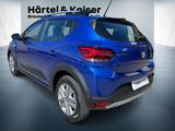 Dacia Sandero Stepway Comfort TCe 100 ECO-G +NAVI+WKR+ - Dacia Sandero: Blau