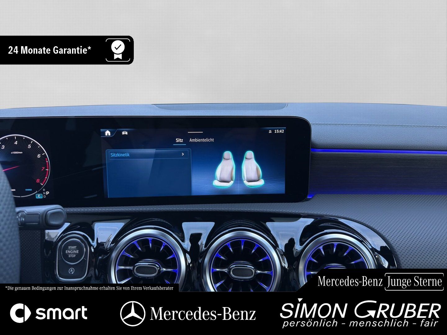 Fahrzeugabbildung Mercedes-Benz CLA 250 4M AMG Fahrass Burm MBeam Memory 360