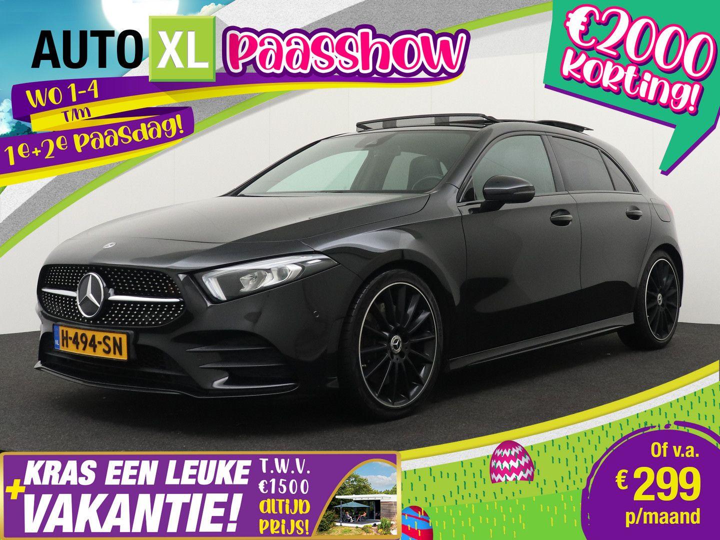Mercedes-Benz A 250 2.0 225 PK AMG Night-Pakket Pano-dak 19'LM