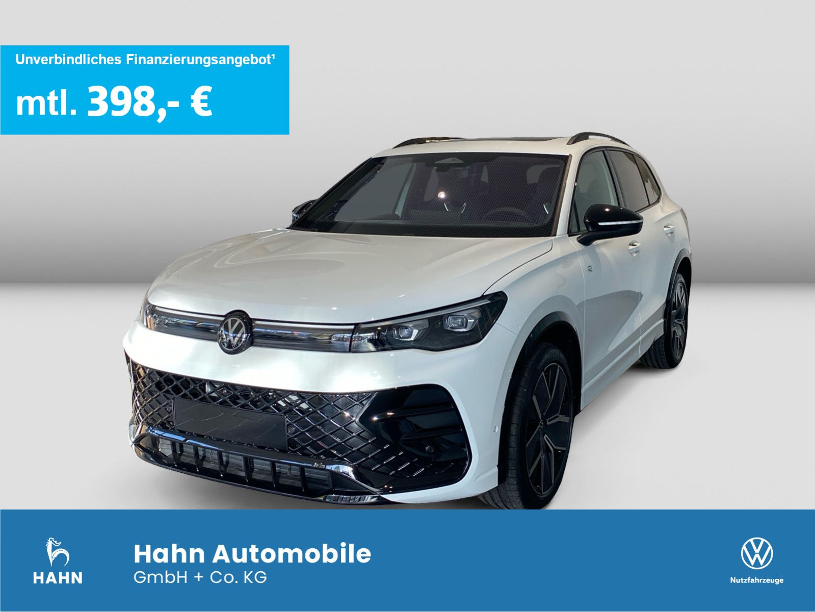Volkswagen Tiguan R-Line 2,0TSI DSG 4MO 265PS AHK Navi Pano