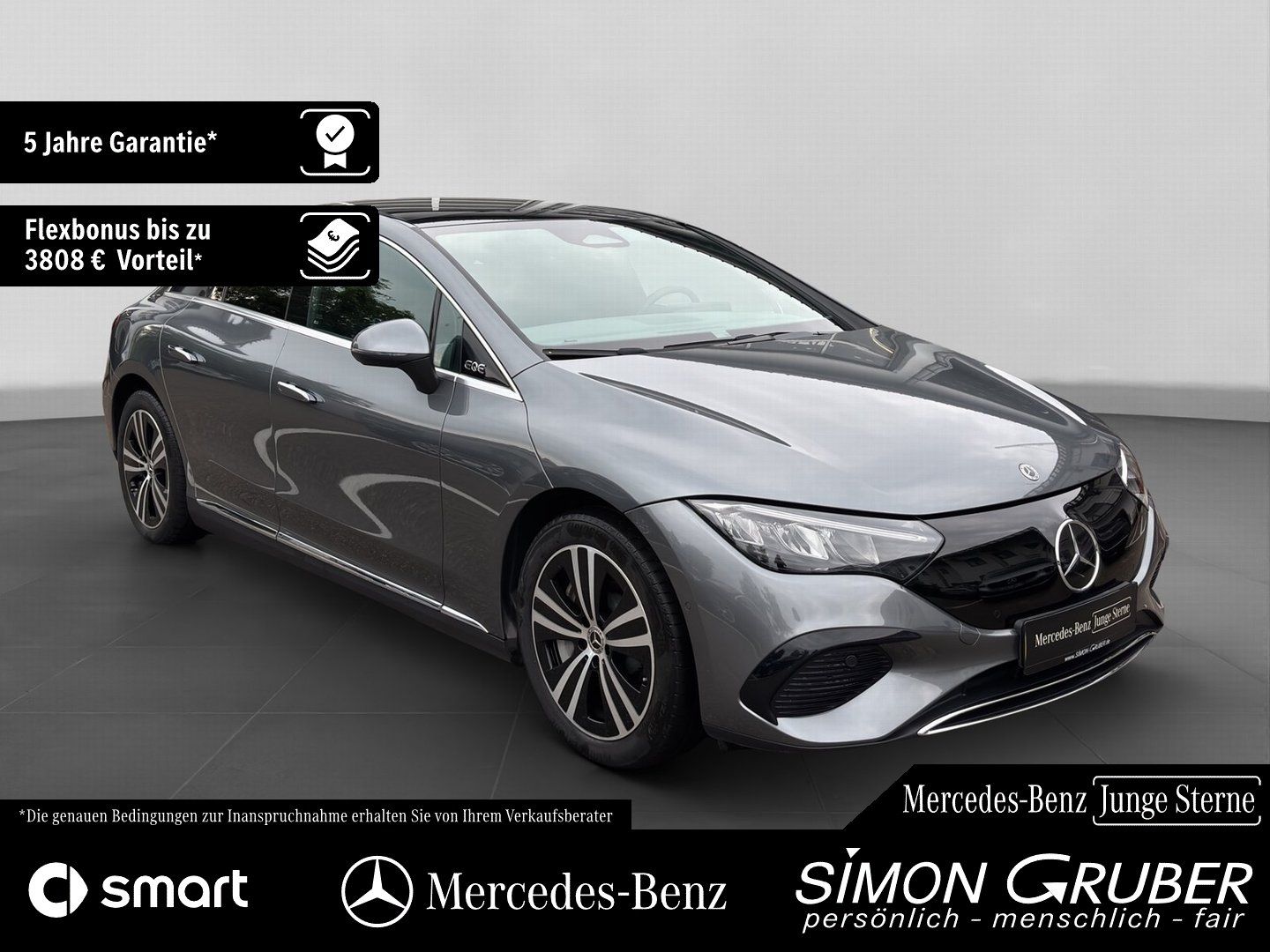 Fahrzeugabbildung Mercedes-Benz EQE 300 Electric Art Pano LED Guard 360 Kamera
