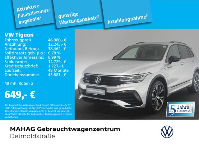 Volkswagen Tiguan R-Line BlackStyle 2.0 TSI 4MOT AHK Leder