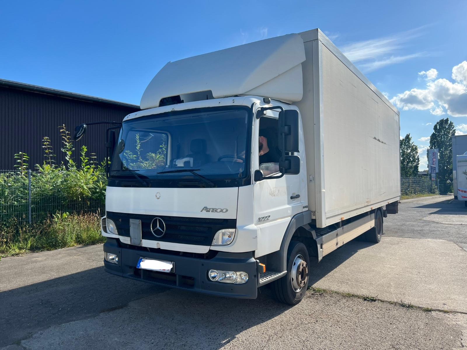 Mercedes-Benz ATEGO 1222/KOFFER/LBW/GERMAN TRUCK