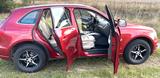 Audi Q5 3.0 TDI quattro S tronic - Top gepflegt - mit Diesel-Antrieb: Rot, Schiebedach, Geländewagen