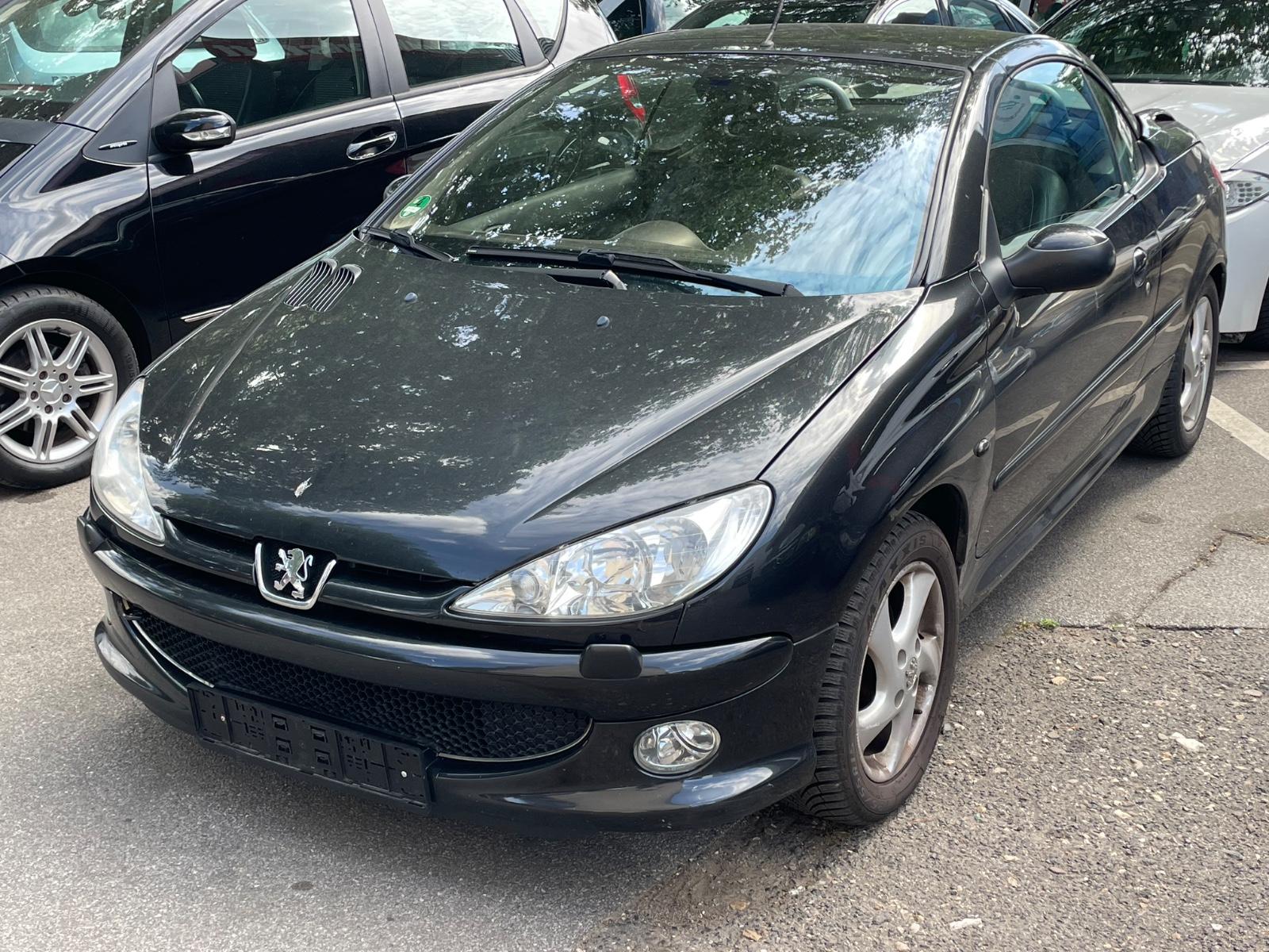 Peugeot 206 cc AUTOMATIK TÜV KLIMA LEDER