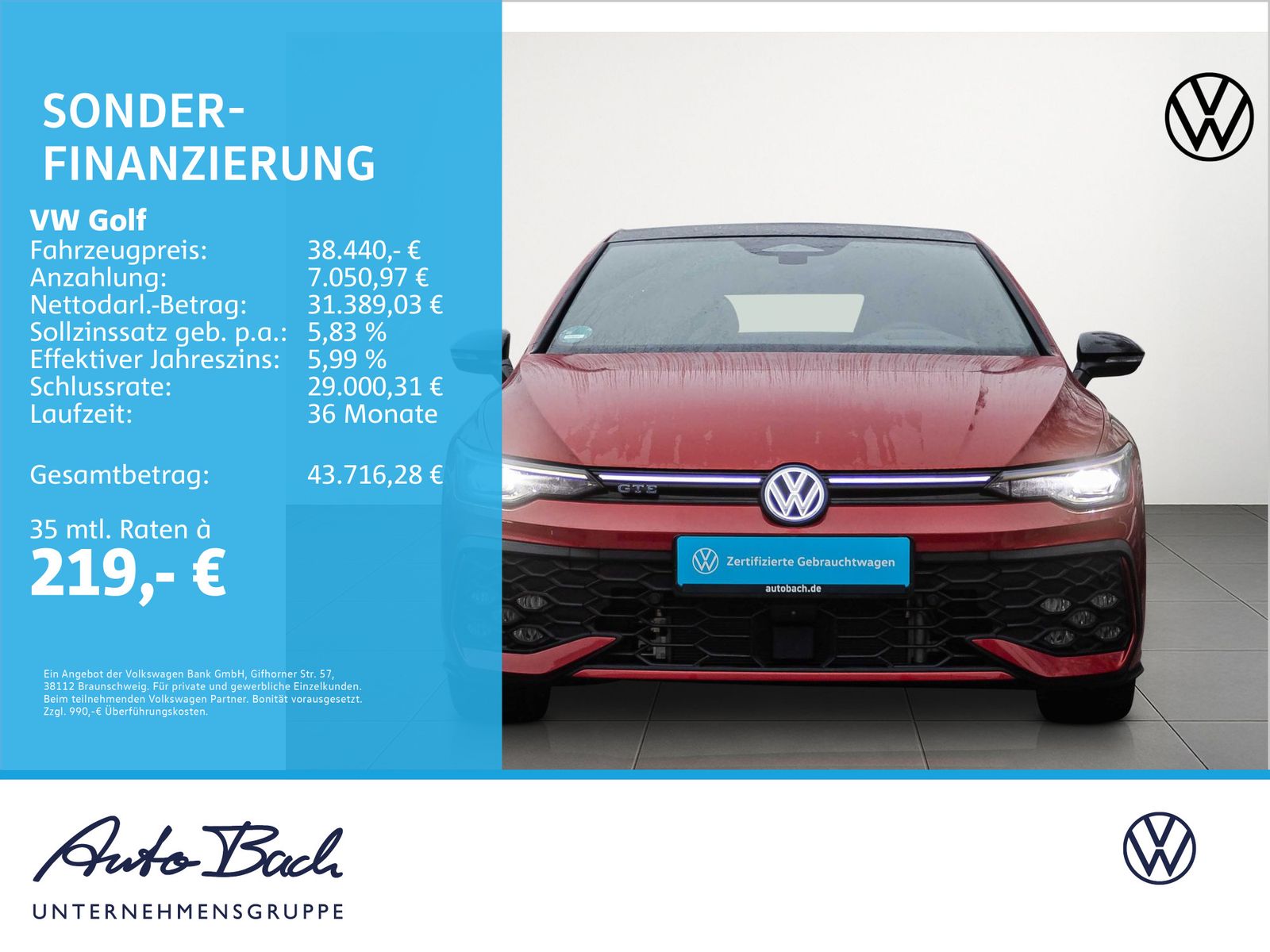 Volkswagen Golf VIII GTE 1.5 TSI DSG eHybrid Panoramadach foto 2