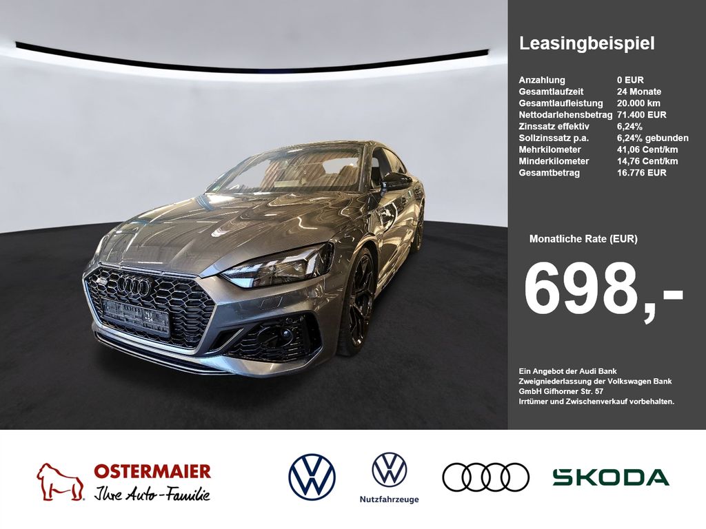 Audi RS5 SPORTBACK BLACK COMPETITION 450PS NP.121T PA