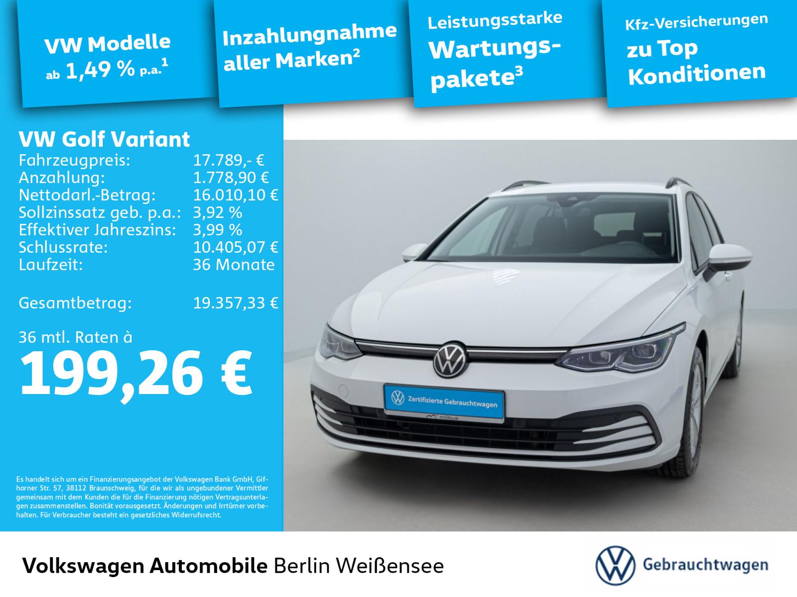 Volkswagen Golf VIII Variant 2.0 TDI Life*LED*NAVI*SHZ*LHZ*, миниатюра 22