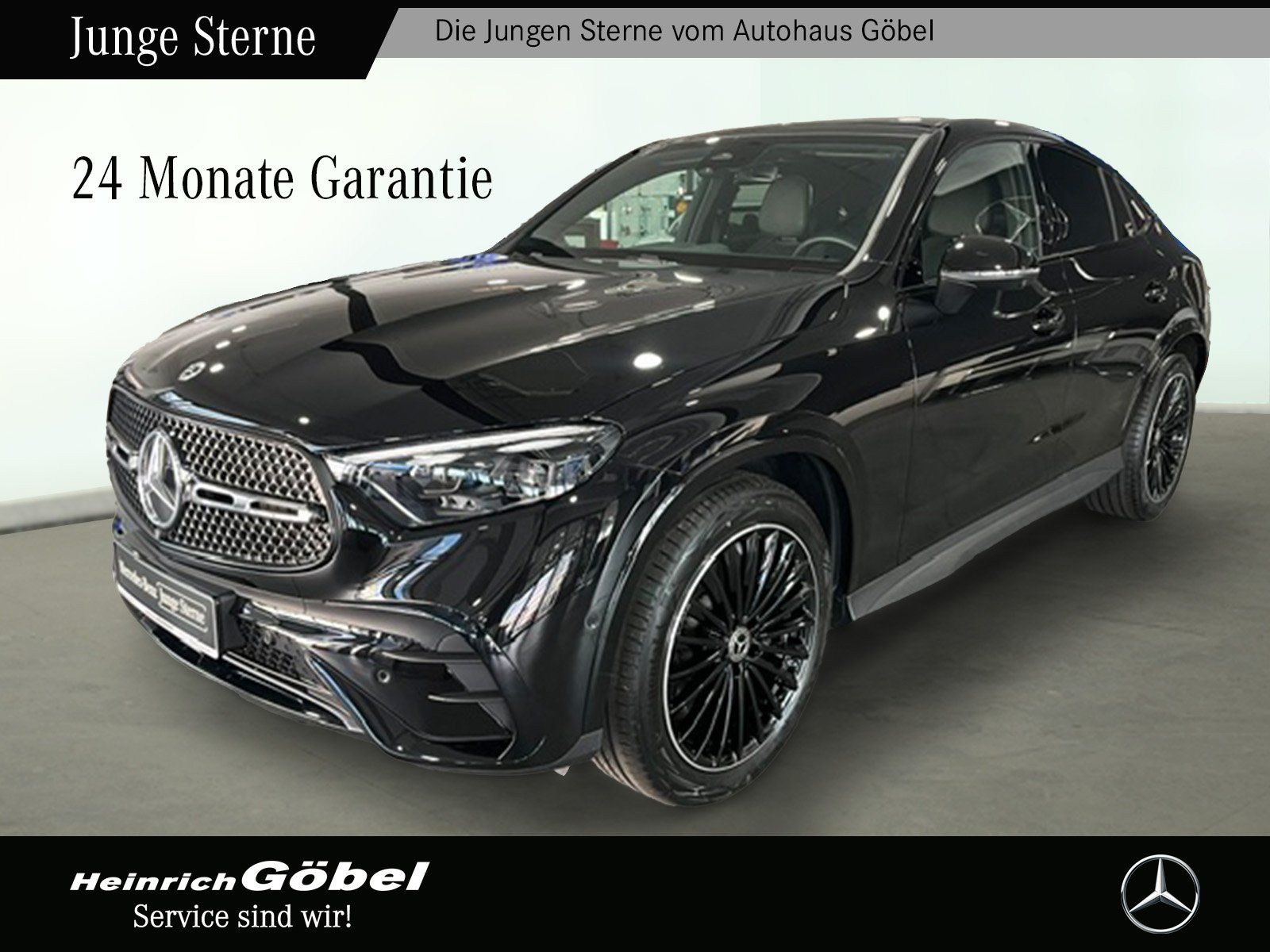 Fahrzeugabbildung Mercedes-Benz GLC 300 d 4M Coupé AMG+PANORAMA+DIGITAL+20"+AHK