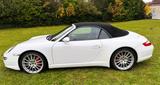 Porsche 997 Carrera 4S Cabriolet mit WLS, Handschalter - weiße Porsche 997