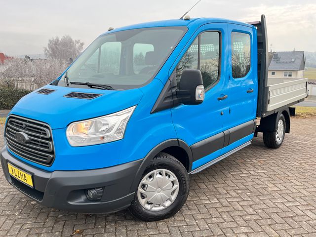 Ford Transit*Pritsche Doka*1HD*Klima*EU6*AHK 2,7T