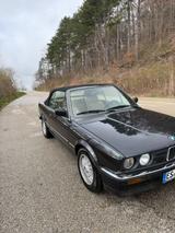 BMW 320Cabrio Leder Verdeck Reifen Neu H-Kennzeichen - gebrauchte BMW 320 aus dem Jahr 1989