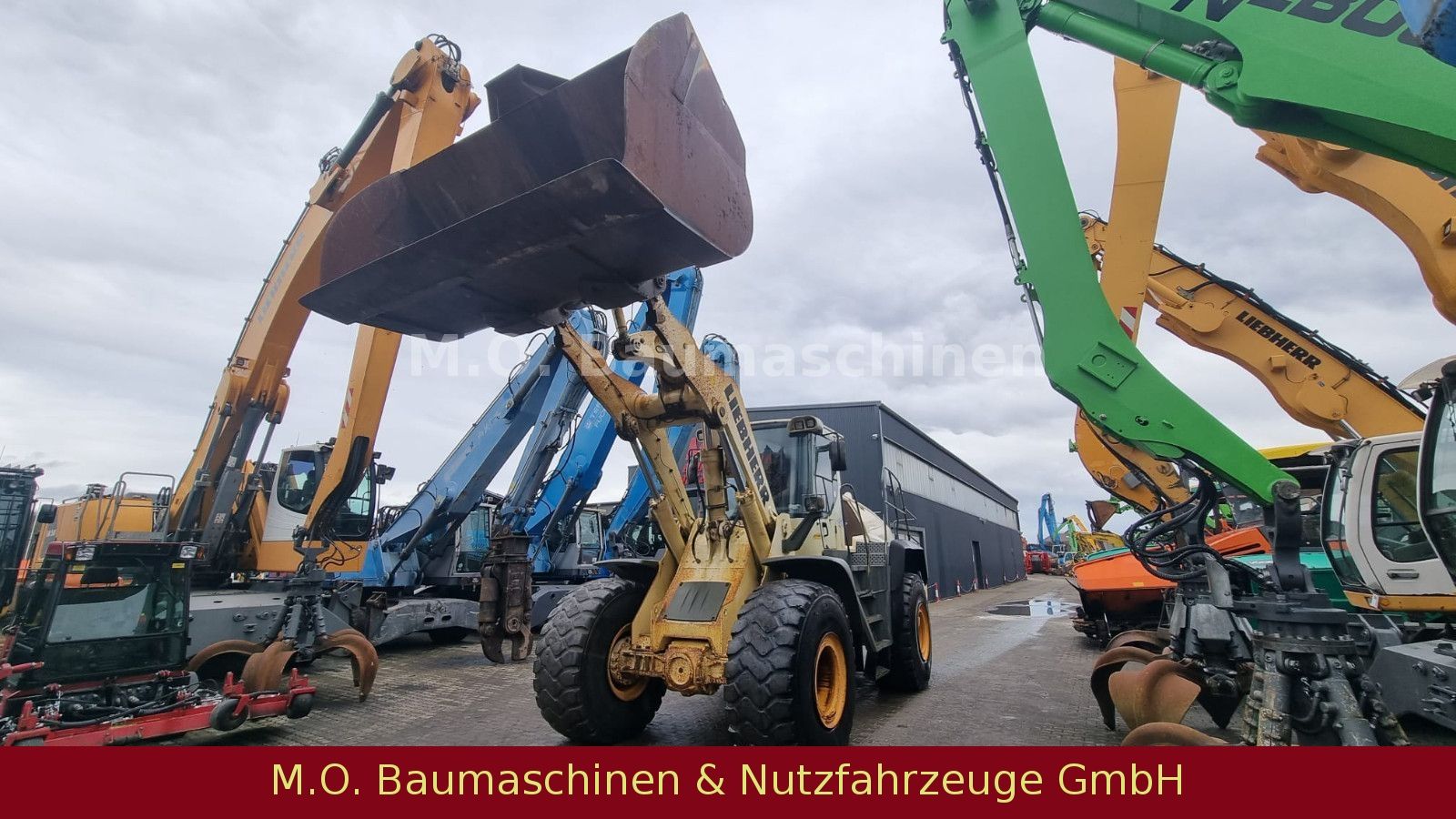 Fahrzeugabbildung Liebherr L 580 / AC/ Waage /