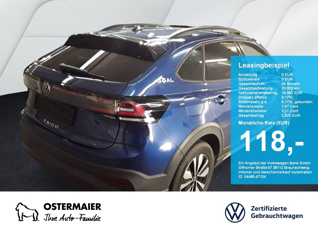 Volkswagen Taigo GOAL 1.0TSI 95PS NP.30 NAVI.LED.SHZG.ACC.1