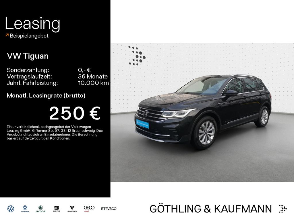 Tiguan Elegance 1.5 TSI DSG*NAVI*AHK*KAM*STDHZG*