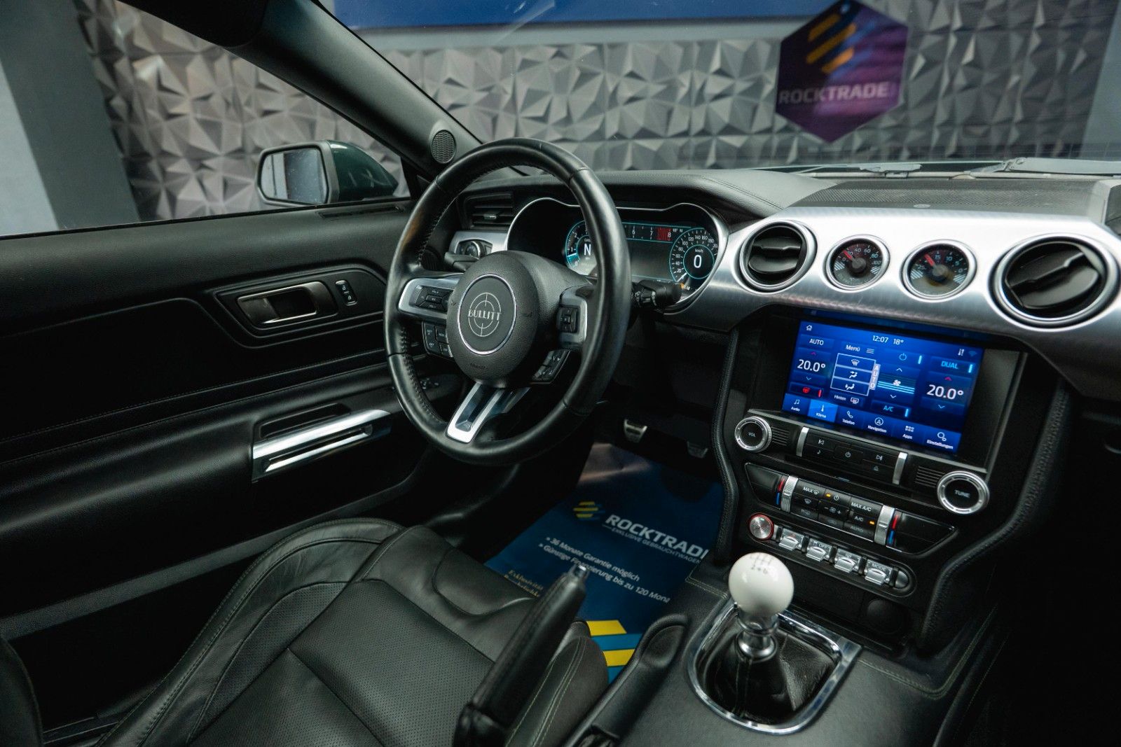 Fahrzeugabbildung Ford Mustang 5.0 V8 BULLITT 6-Gang RECARO Unfallfrei