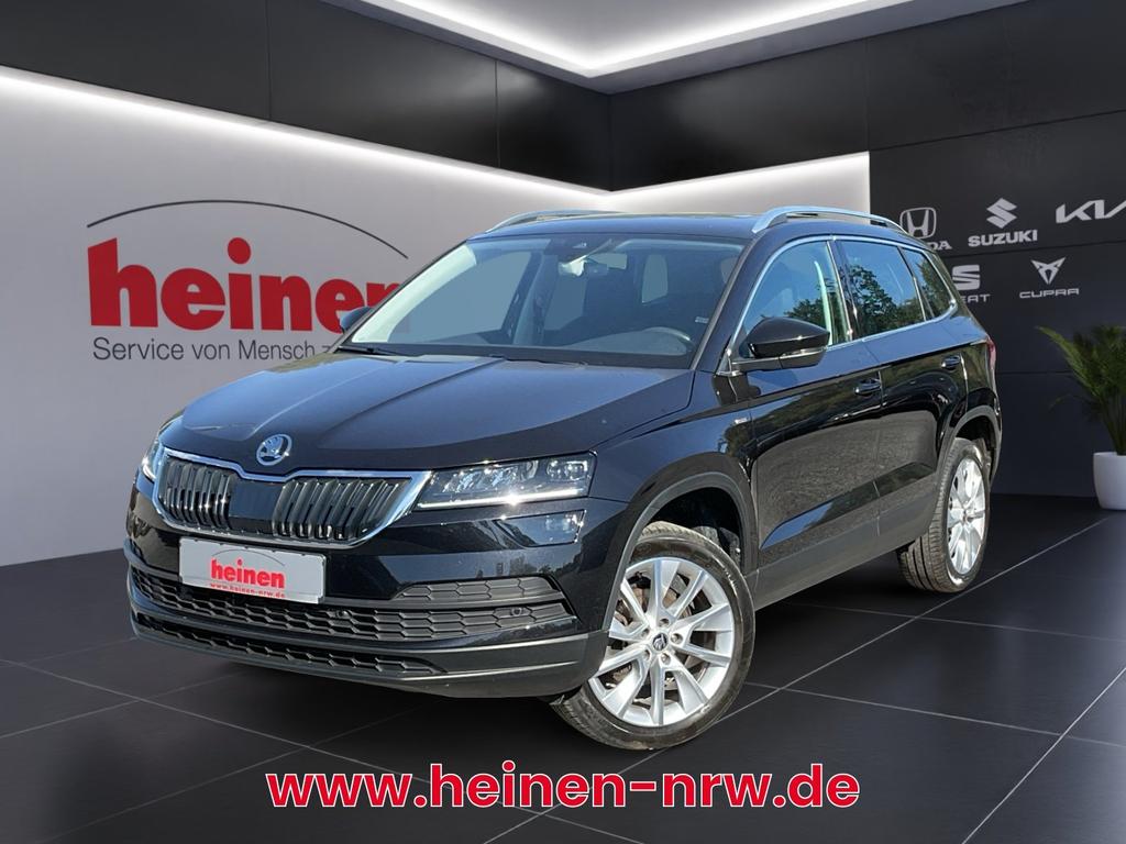 Skoda Karoq 2022 г. Чёрный, пробег 44786 км