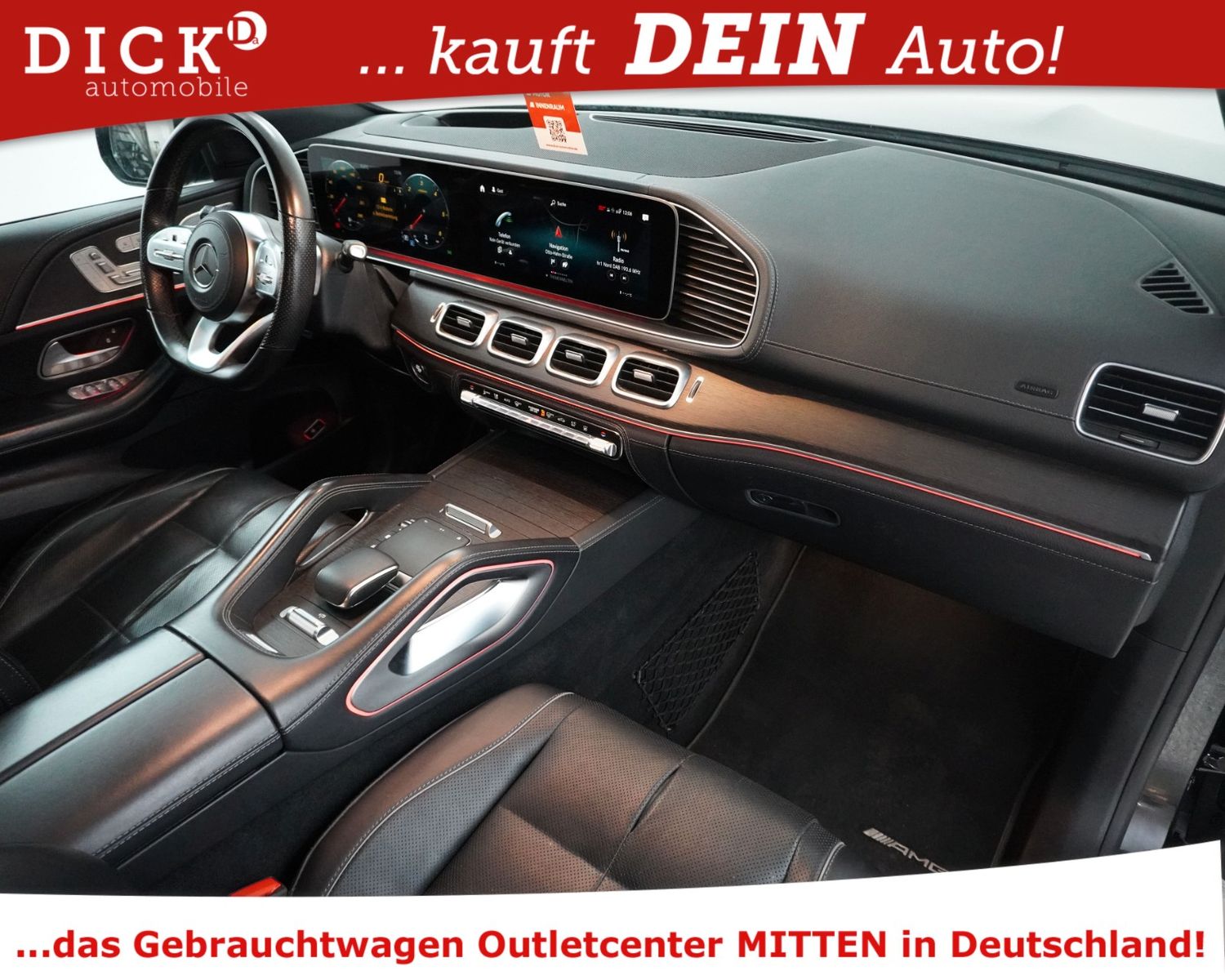 Fahrzeugabbildung Mercedes-Benz GLS400d 4M AMG Line EXCLUS NIGHT LUFT+PANO+VOLL+