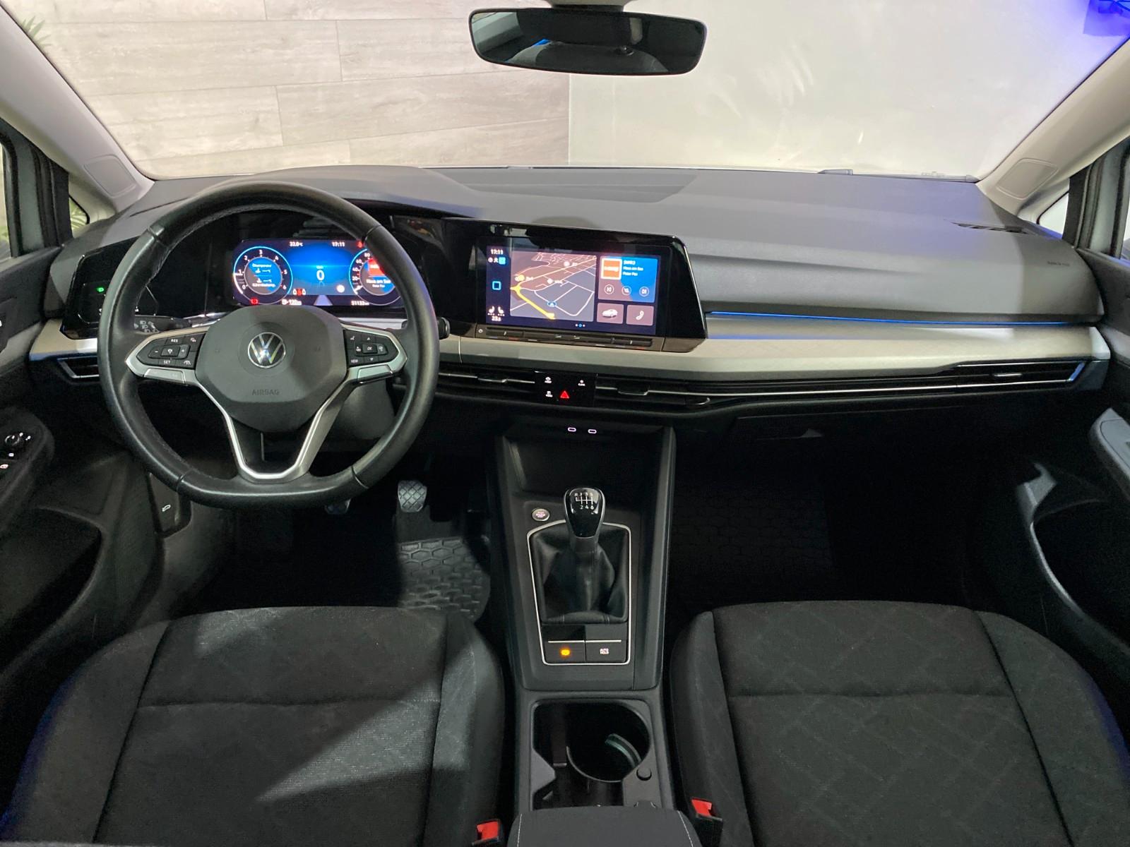 Volkswagen Golf VIII Life +LED +NAVI +SZH +AmbientBel, миниатюра 11