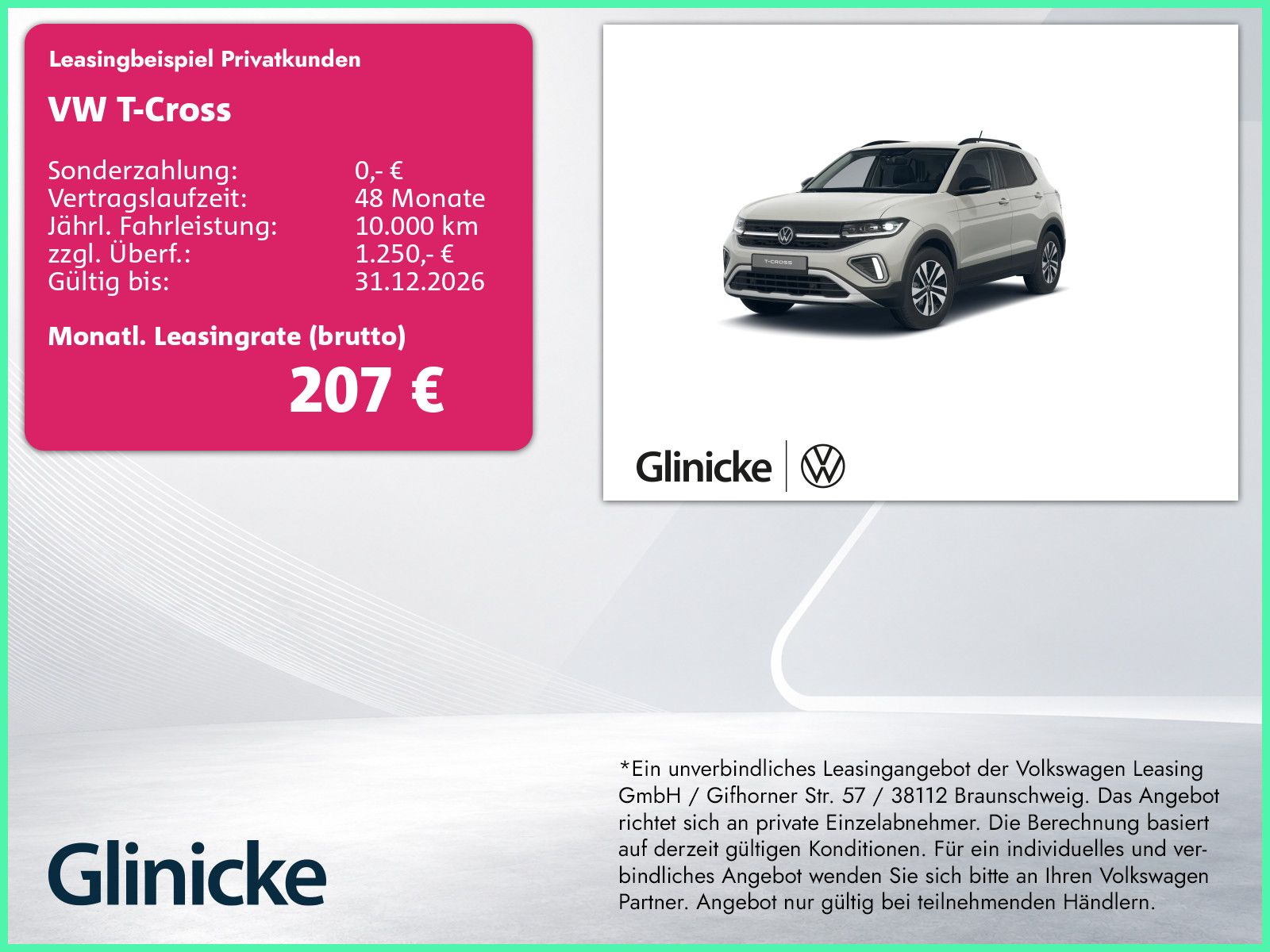 Volkswagen T-Cross ENERGY *ABVERKAUF* 1.0 TSI 85 kW (116 PS