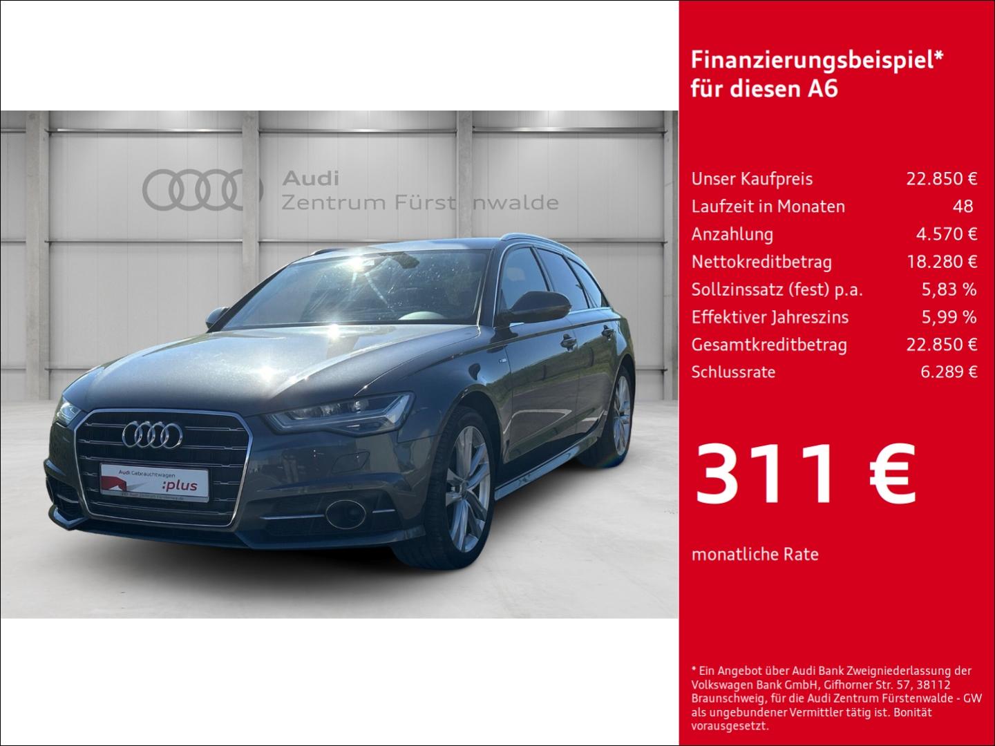 Audi A6 Avant 1.8 TFSI S-tronic ultra S line Sportpak
