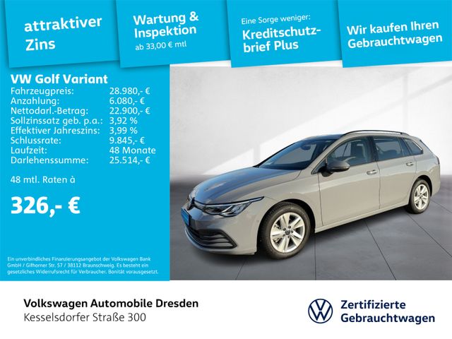 Volkswagen Golf VIII Variant 1.5 TSI DSG Life LED Navi AHZV