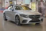 Mercedes-Benz C 200 Cabrio AMG*WenigKM*LED*Kamera*NAVI*LEDER - mit Hybrid-Antrieb: Luftfederung, Cabrio