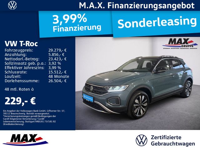 T-Roc 1.5 TSI DSG MOVE LED+KAMERA+STANDHZG+NAVI+