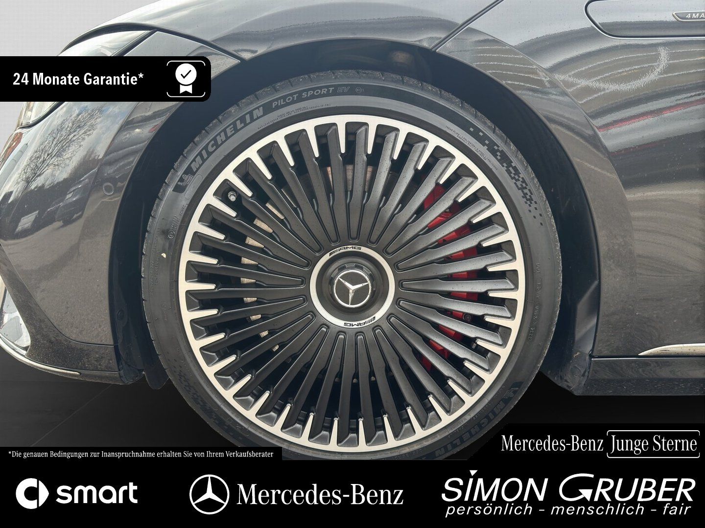 Fahrzeugabbildung Mercedes-Benz EQE 43 4M AMG Pano Airmat HUD Massage Sitzklima